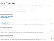 Tablet Screenshot of blog.andy.glew.ca